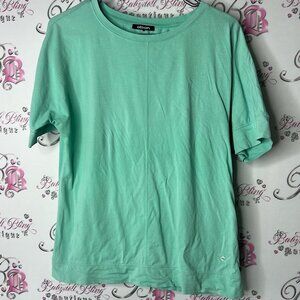 Olsen tshirt tee stretchy light pastel Mint Green Tee comfy